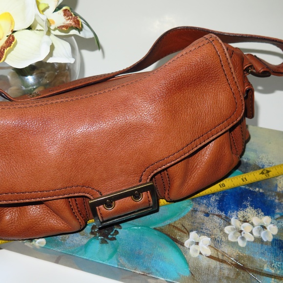 Banana Republic ☆ Brown Leather Purse *EUC* - Picture 2 of 8